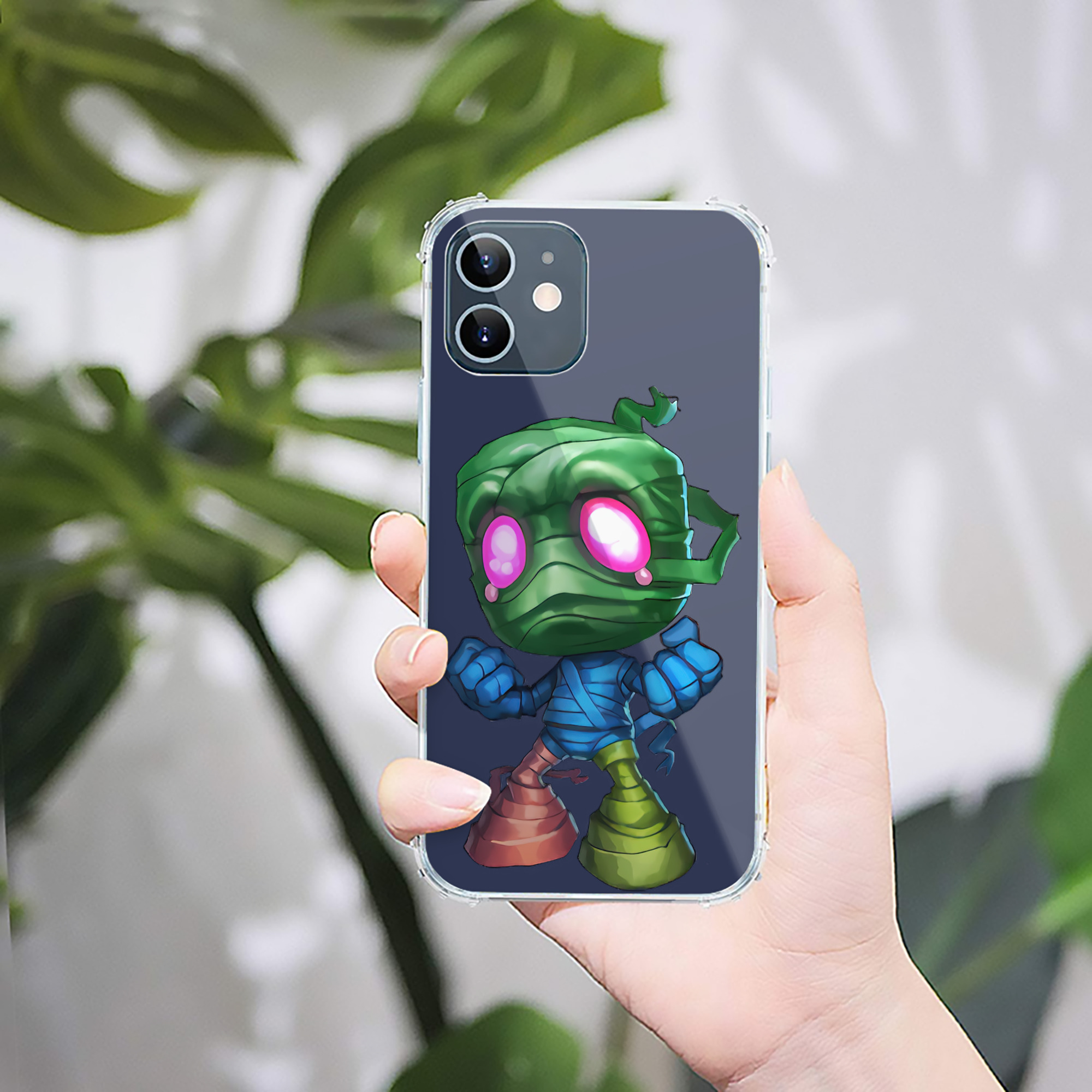 （画像用） リーグ・オブ・レジェンド League of Legends LOL 【iPhone 12シリーズ対応】透明スマホケース（クリアソフトケース）